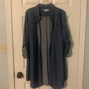 NWOT Coldwater creek Denim dress, size medium
